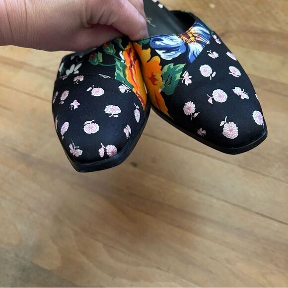 3.1 Phillip Lim Agatha Floral Mule Size 36.5 Kitten Heels - Picture 11 of 14